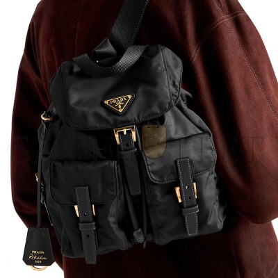 PRADA RE-EDITION 1978 SMALL RE-NYLON BACKPACK 1BZ677 (28*23.5*12cm)